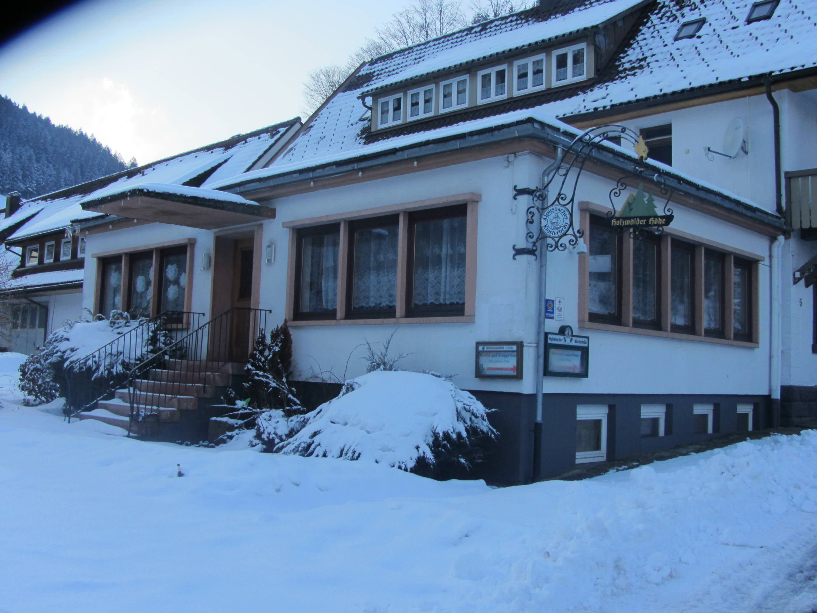 Gruppenhaus Holzwälder Höhe Winter