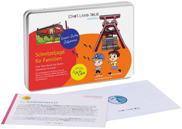 Schnitzeljagd Essen Zeche Zollverein Kinder