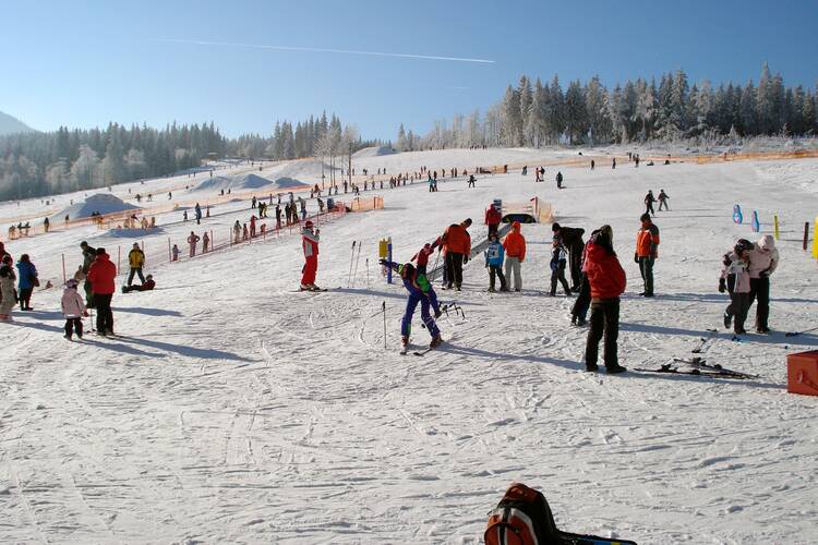 Skifahren Großer Arber Bayerischer Wald