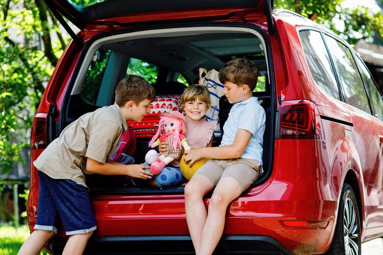 Urlaub Kinder Auto