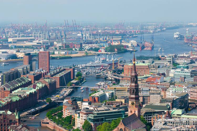 Hamburg Schiffe gucken