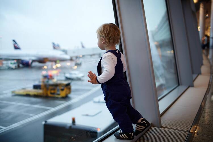 Flugreisen mit Kindern
